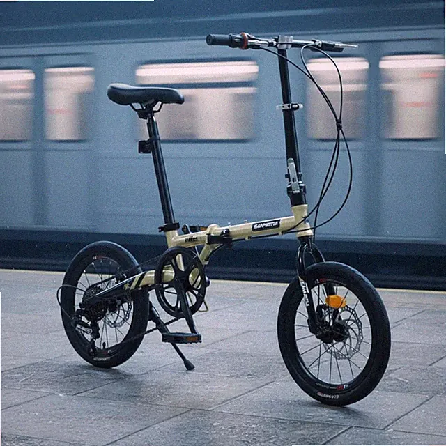 20 Inch Folding Bike Foldable Lightweight Folding Bike for Adults, Commuters