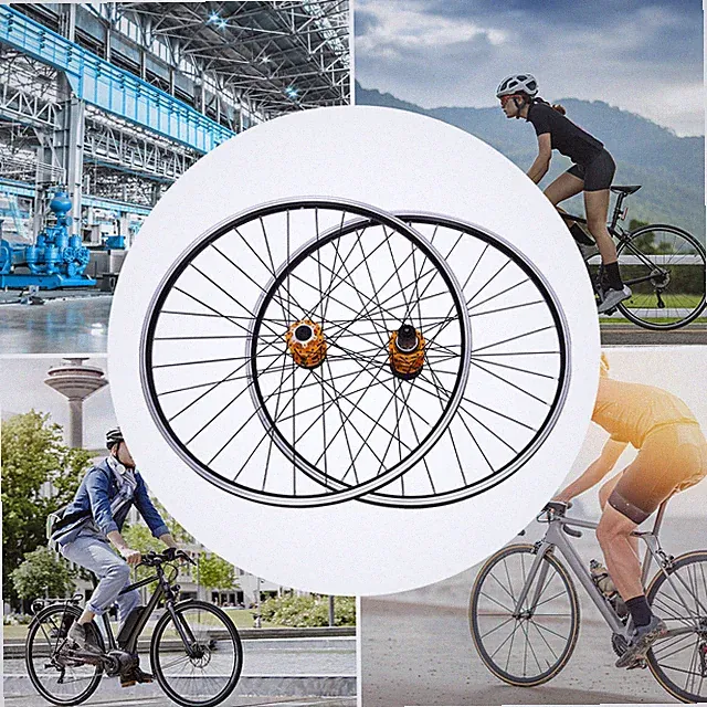 27.5" Mountain Bike Front Rear Wheelset Aluminum Alloy Rim Disc Brake MTB Wheels