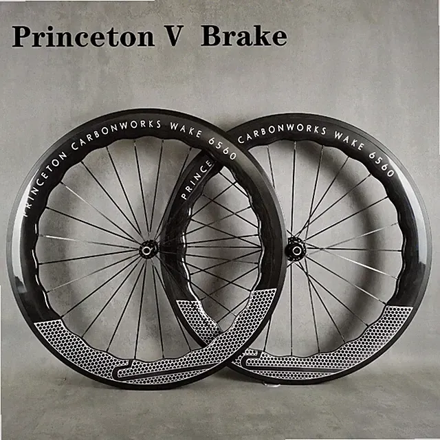 700C 6560 Carbon Road Bike Wheelset V Brake Clincher/Tubeless/Tubular Wheels