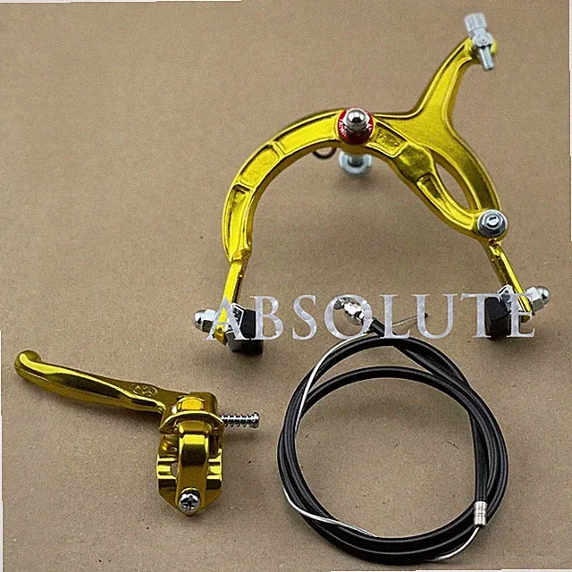 AltaLine BMX Brake FRONT Alloy GOLD Bike Bicycle BRAKE SET.