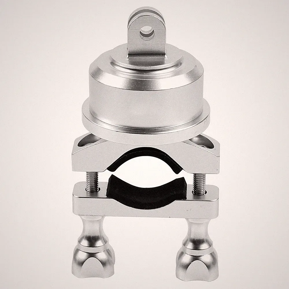 Aluminum 360° Rotation Base Motorcycle Bicycle Handlebar Mount for GoPro DJI