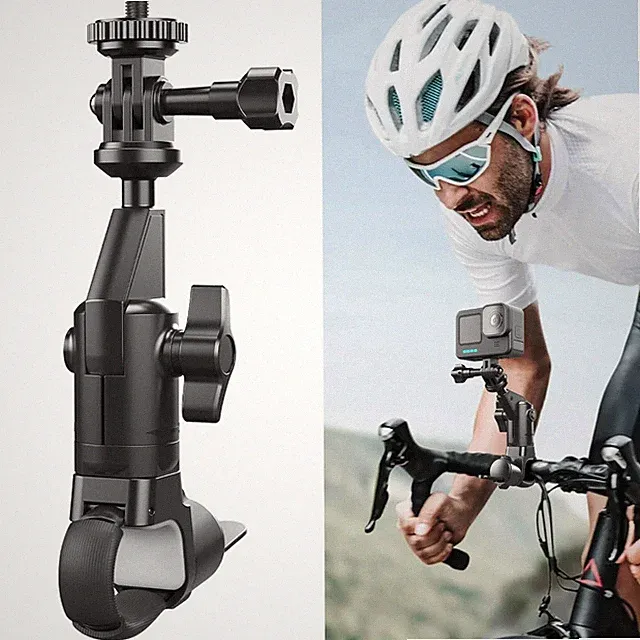 Bicycle Bike Motorcycle Handlebar Mount Holder Clamp For Gopro Hero 13 12 5 4 3+