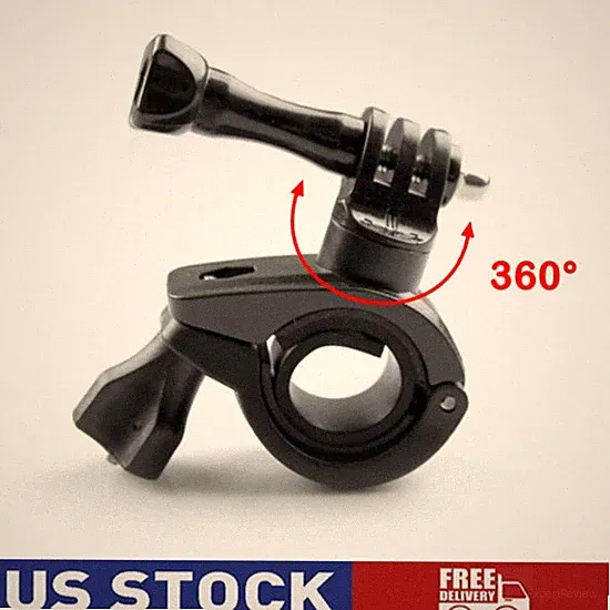 Bicycle Bike Motorcycle Handlebar Mount Holder Clamp For Gopro Hero 8 7 6 5 4 3