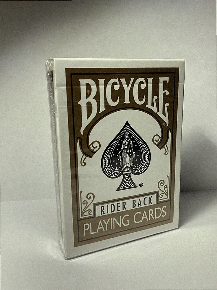 Bicycle Rider Back - Gold Playing Cards