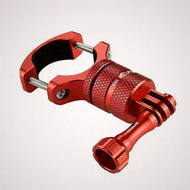 Bike Aluminum Handlebar Adapter Mount With Screw For GoPro HERO 9/8/7 Black/Max