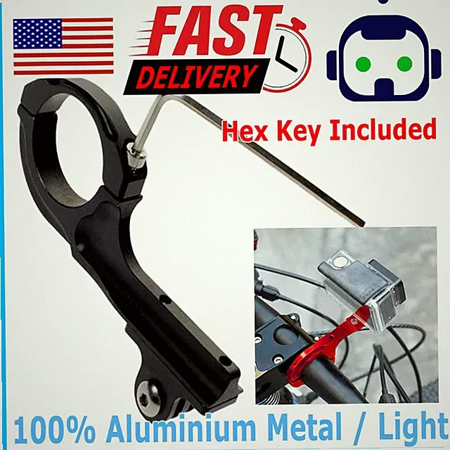 Bike Bicycle Metal Alloy Handlebar Mount Holder Clamp For Gopro 2/3/3+/4 Camera
