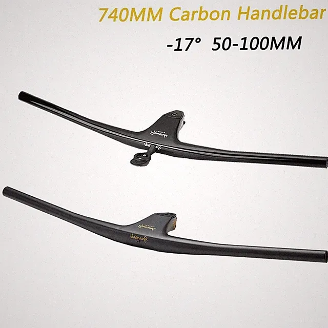 Bike Handlebar -17° 50-100MM for Integrated Handlebar for MTB/Road Bicycle