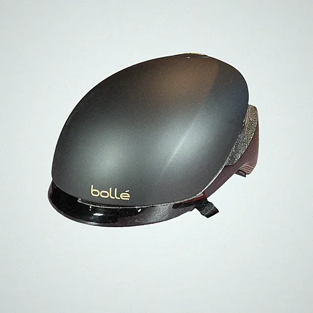 Bolle Premiun Messenger Bike Helmet NIB SZ L 58cm-62cm Black/Gold