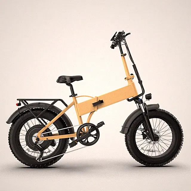 Electric Bike for Adults 1500W Peak Motor 52V 15.6Ah 20" Fat E-Bike 30mph 7Speed