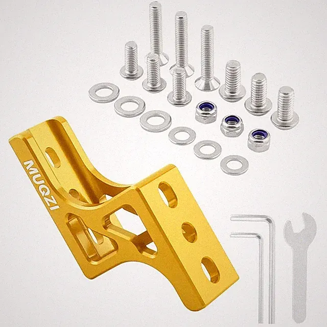 Folding Bike Front Bag Bracket Brompton Dahon Mount Adapter Carrier Block