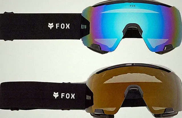 Fox Racing Purevue Black/Mirror MTB Goggles Mountain Bike MTB BMX