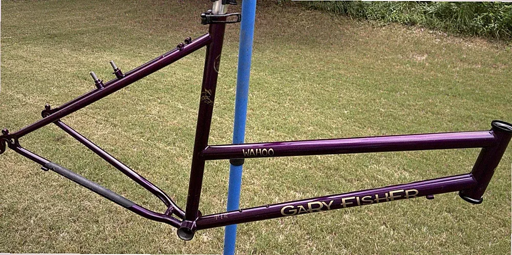 Gary Fisher Wahoo Vintage Purple Mountain Bike Frame with Parts Step Through