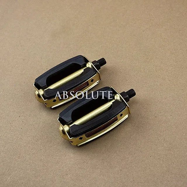 GOLD/BLACK SCHWINN STINGRAY KRATE BICYCLE BOW PEDAL VINTAGE CRUISER BICYCLE 1/2"