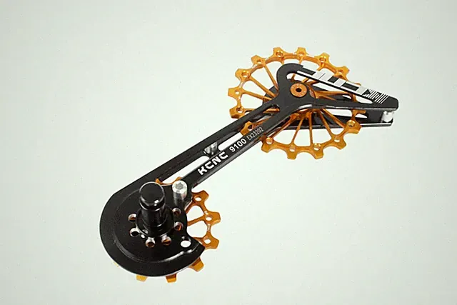 KCNC Road Bicycle Oversized Pulley Wheel Cage For Shimano R9100 R8000 Gold