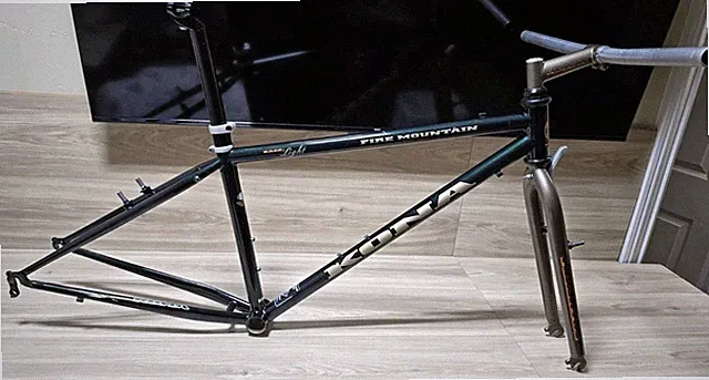 Kona Fire Mountain Race Light Project Two Cro-Mo Original Small