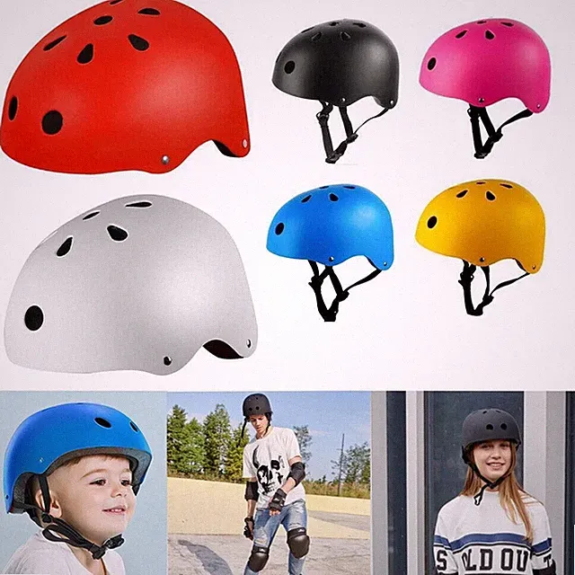 LG GOLD Adult Child Bicycle Cycle Bike HELMET Scooter Skateboard Protection 16z