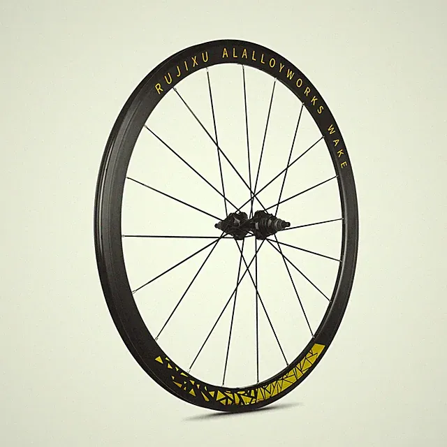 Lightweight Fixed Gear Bicycle Wheelset Clincher Road Bike Wheels with V Brake