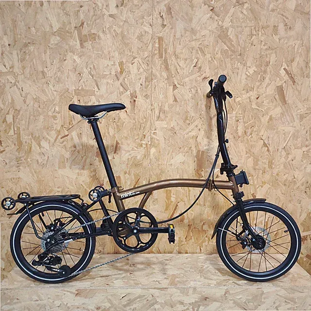 MINT 16 inch - T9D triple folding bike 9-speed disc brake 349 triple folding bik