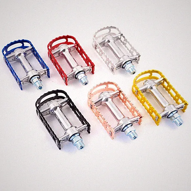 MKS BM-7 Alloy Anodized MTB BMX Old School City Flat Bike Pedal s