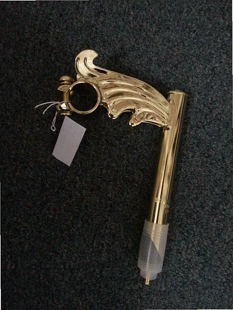 NEW GOLD WING BICYCLE GOOSENECK STEM 22.2MM LOWRIDER BICYCLES
