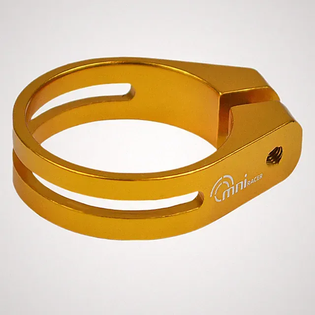 OMNI Racer WORLDS LIGHTEST Alloy Seatpost Clamp: JUST 10.8 grams!!! 31.8-32mm