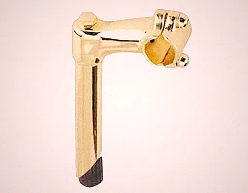 Steel Plated 2-SCREW Gooseneck Lowrider Bicycle Stem Bike Part 22.2mm OR 21.1mm