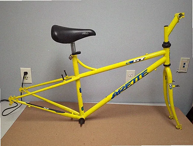 Vintage GT Arette Hybrid Bike Frameset Frame Set Chromoly Rare Step Through